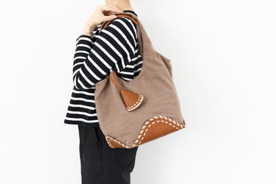 genten ゲンテン Plaid プラッド トートバッグ 44755