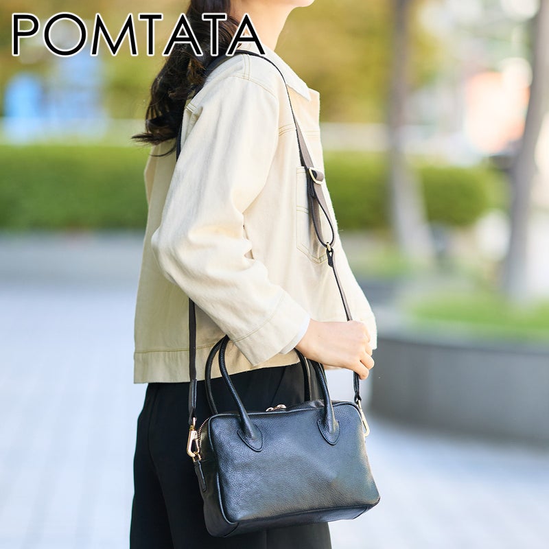 POMTATA ポンタタ RONE SQUARE MINI BOSTON P3191