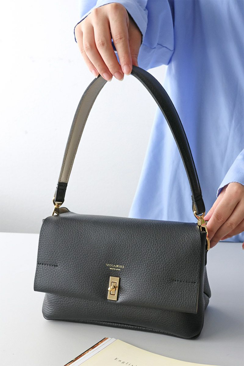 VIOLAd'ORO ヴィオラドーロ TRERO トレロ Wフェイス ワンショルダーバッグ V-1599