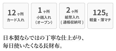 box21 ボックス21 Juju&beck ジュジュ＆ベック 小銭入れ付き長財布（L字ファスナー式） 0333327