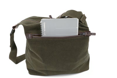 BAGGY PORT バギーポート 黒さび染め帆布 ショルダーバッグ GRN-9605