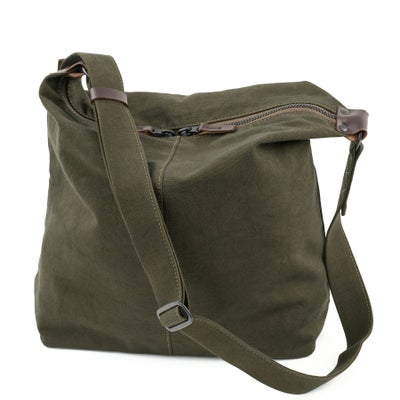 BAGGY PORT バギーポート 黒さび染め帆布 ショルダーバッグ GRN-9605