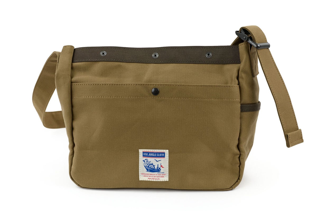 BAGGY PORT バギーポート USN JUNGLE CLOTH ジャングルクロス ショルダーバッグ GRN-7700