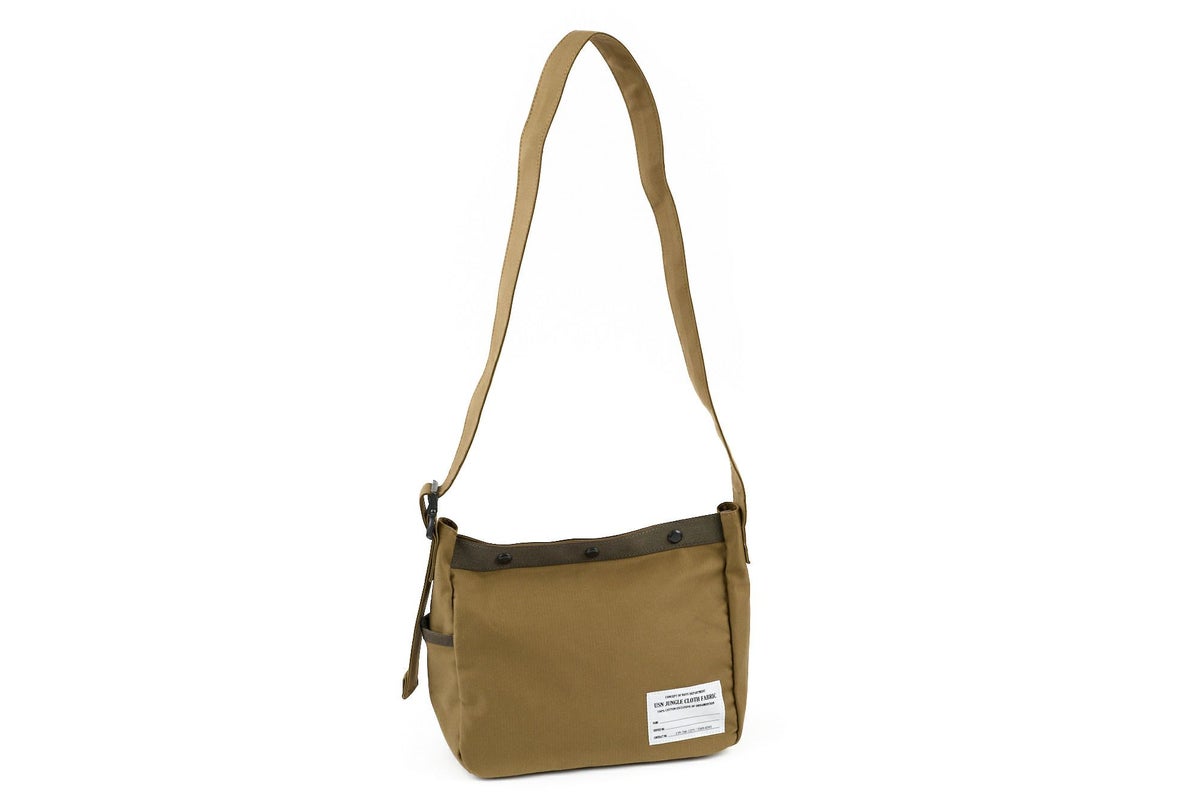BAGGY PORT バギーポート USN JUNGLE CLOTH ジャングルクロス ショルダーバッグ GRN-7700