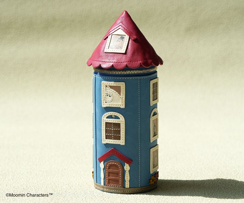genten ゲンテン MOOMIN ムーミン ペンケース「ムーミンやしき」 46156