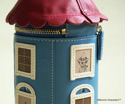 genten ゲンテン MOOMIN ムーミン ペンケース「ムーミンやしき」 46156