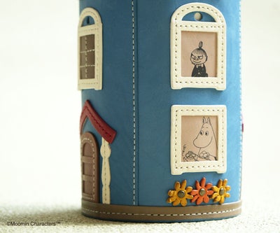 genten ゲンテン MOOMIN ムーミン ペンケース「ムーミンやしき」 46156