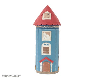 genten ゲンテン MOOMIN ムーミン ペンケース「ムーミンやしき」 46156
