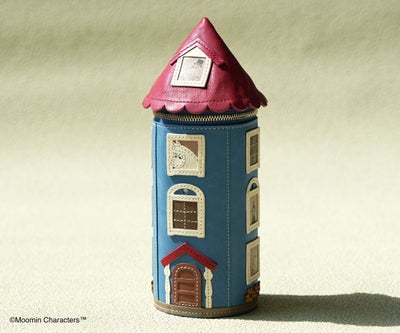 genten ゲンテン MOOMIN ムーミン ペンケース「ムーミンやしき」 46156