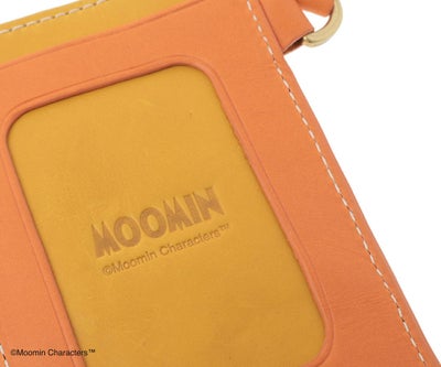 genten ゲンテン MOOMIN ムーミン はみ出しパスケース「ムーミン」 46158