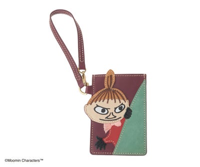 genten ゲンテン MOOMIN ムーミン はみ出しパスケース「リトルミイ」 46159