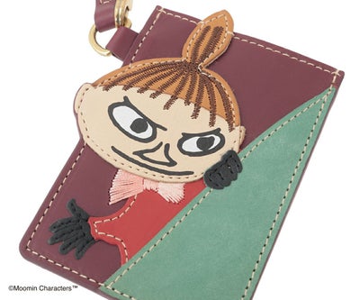 genten ゲンテン MOOMIN ムーミン はみ出しパスケース「リトルミイ」 46159
