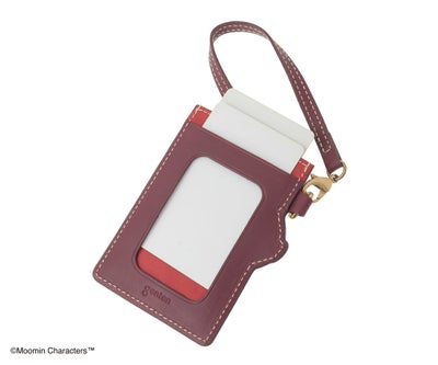 genten ゲンテン MOOMIN ムーミン はみ出しパスケース「リトルミイ」 46159