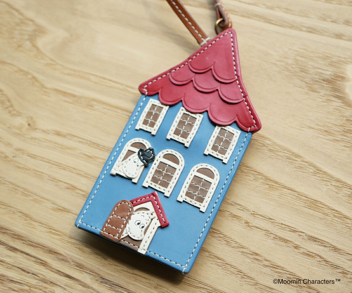 genten ゲンテン MOOMIN ムーミン キークロシェット「ムーミンやしき