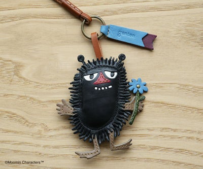 genten ゲンテン MOOMIN ムーミン ふわふわチャーム「スティンキー」 46165