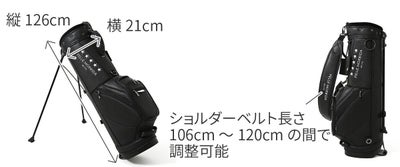 PELLE MORBIDA ペッレモルビダ Golf ゴルフ スタンド キャディバッグ PMO-PG101