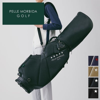PELLE MORBIDA ペッレモルビダ Golf ゴルフ キャディバッグ カートタイプ PMO-PG111