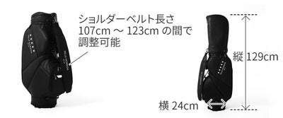 PELLE MORBIDA ペッレモルビダ Golf ゴルフ キャディバッグ カートタイプ PMO-PG111