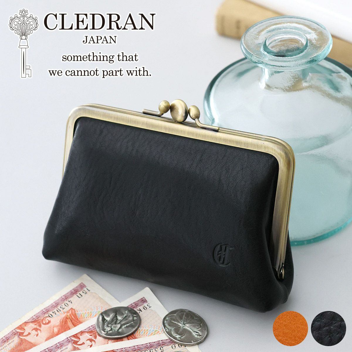 2025年 秋冬新作 ] CLEDRAN クレドラン NOS ノス がま口財布 CR-CL3907