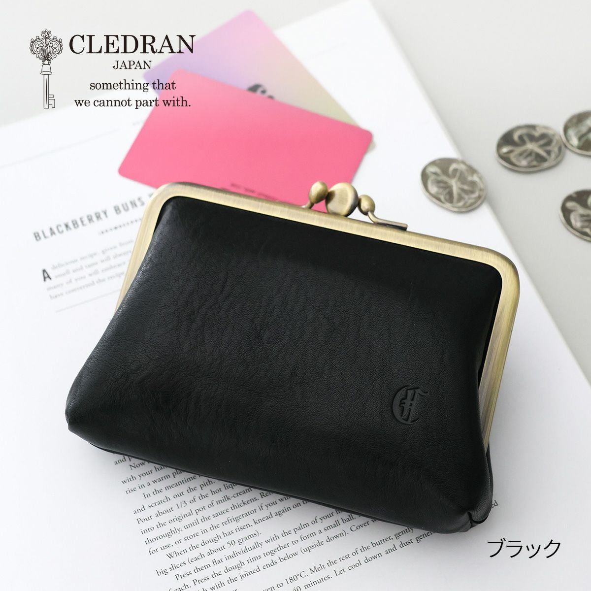 2025年 秋冬新作 ] CLEDRAN クレドラン NOS ノス がま口財布 CR-CL3907