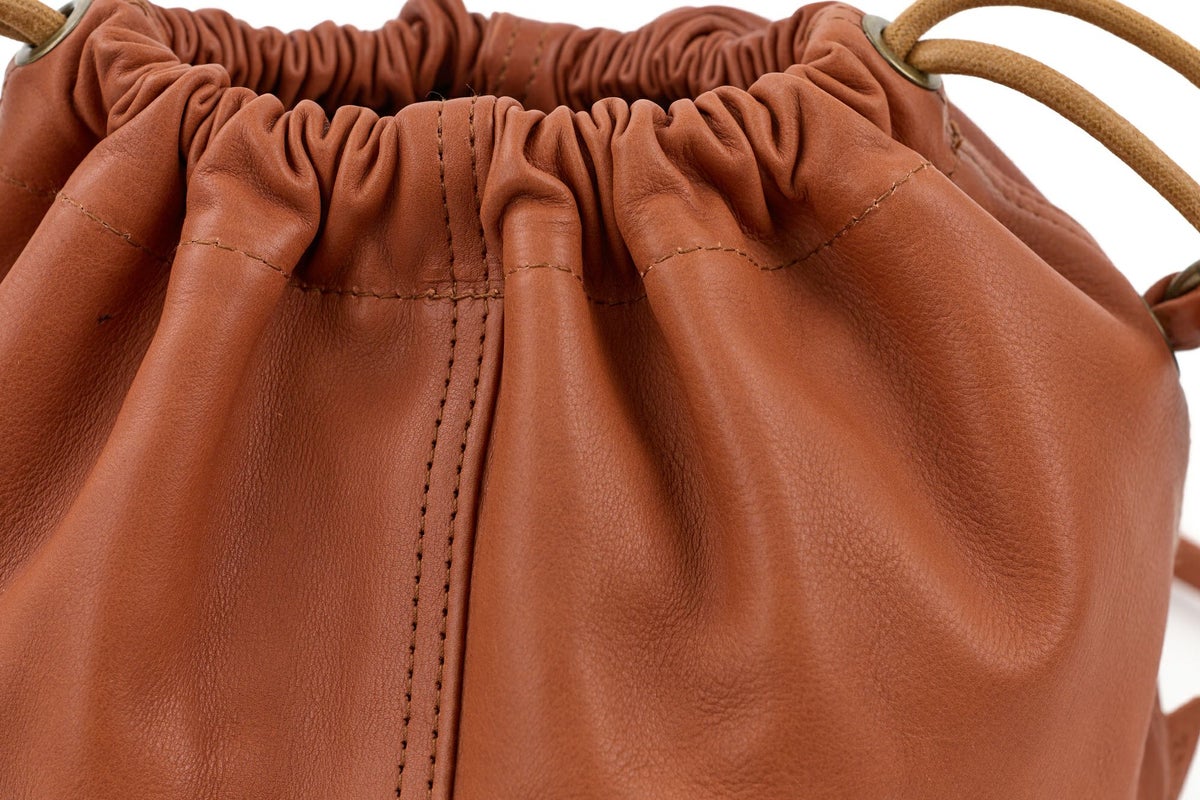 genten ゲンテン サスティナブル巾着 巾着ショルダーバッグ 44465