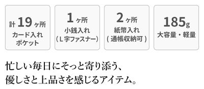 box21 ボックス21 ジューン 小銭入れ付き長財布（ラウンドファスナー式 ） 0332372