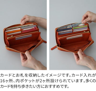 box21 ボックス21 ジューン 小銭入れ付き長財布（ラウンドファスナー式 ） 0332372