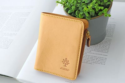 ALBERO アルベロ NATURE ナチュレ 小銭入れ付き二つ折り財布 5413