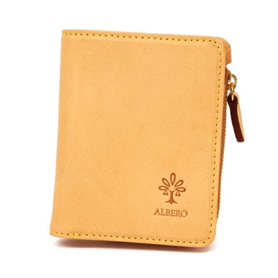 ALBERO アルベロ NATURE ナチュレ 小銭入れ付き二つ折り財布 5413
