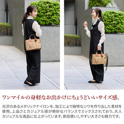 BEAU DESSIN S.A. ボーデッサン アルミ・ボンディング 2WAYショルダーバッグ AB3065