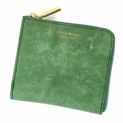 VIOLAd'ORO ヴィオラドーロ PORTA ポルタ 二つ折りL字型財布 V-5076