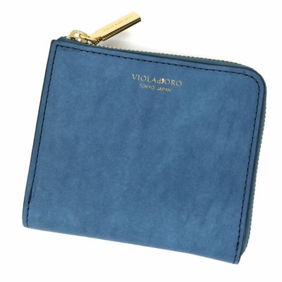 VIOLAd'ORO ヴィオラドーロ PORTA ポルタ 二つ折りL字型財布 V-5076