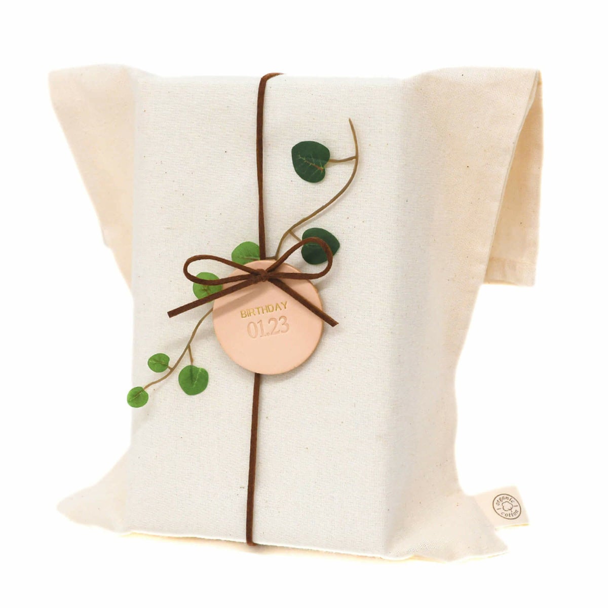 ★ 革タグギフトラッピング WRAP-Y-NA