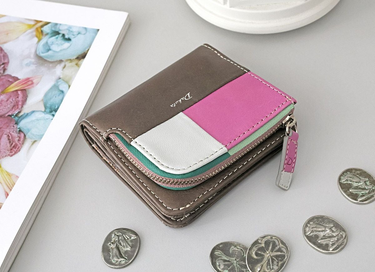 Dakota ダコタ ブロッコ 小銭入れ付き二つ折り財布 0032070