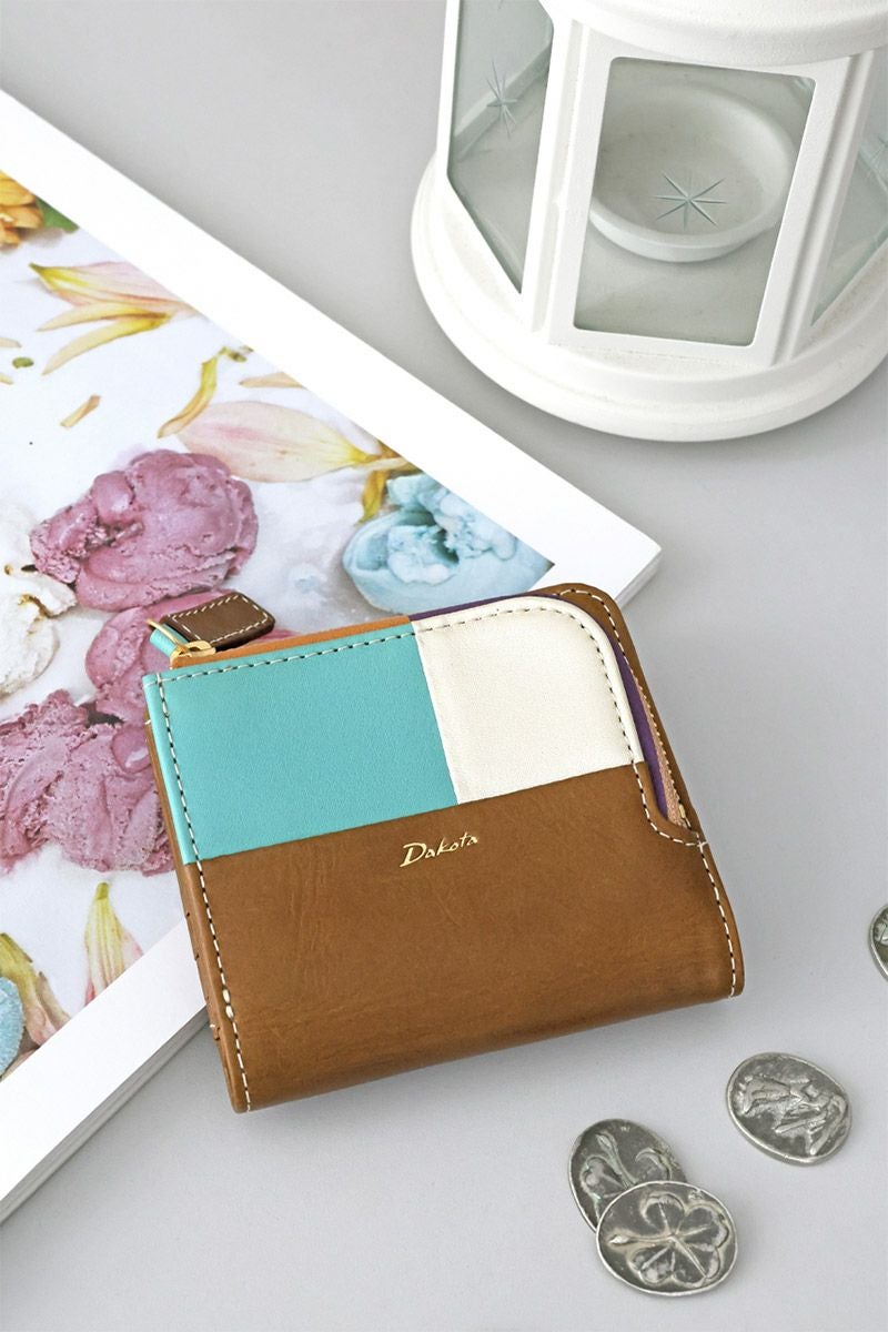 Dakota ダコタ ブロッコ 小銭入れ付き二つ折り財布 0032070