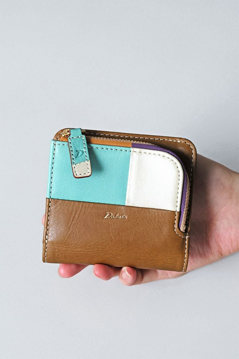 Dakota ダコタ ブロッコ 小銭入れ付き二つ折り財布 0032070