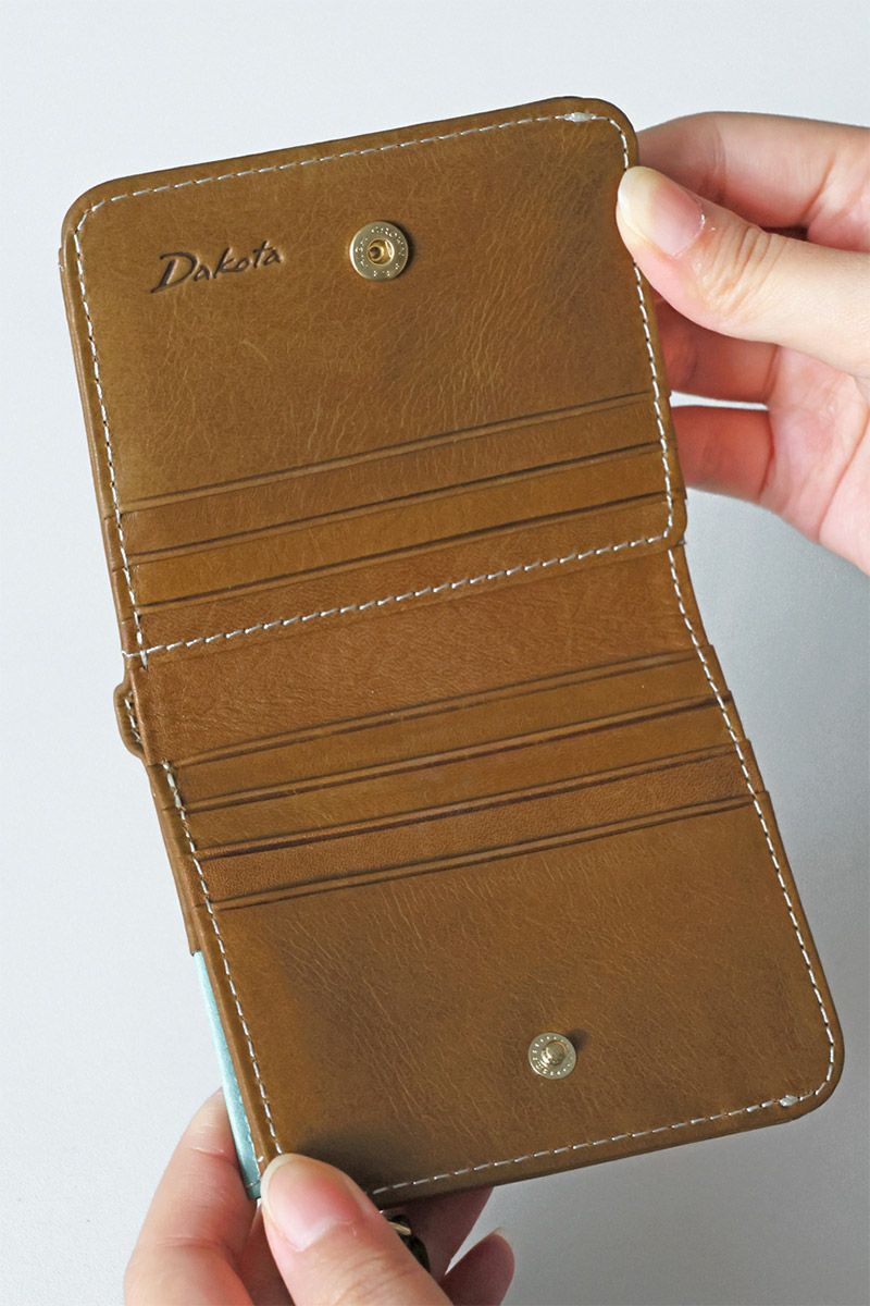 Dakota ダコタ ブロッコ 小銭入れ付き二つ折り財布 0032070