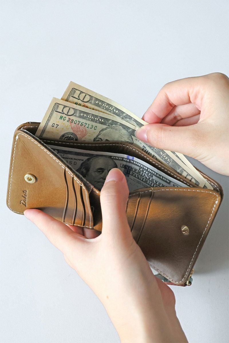 Dakota ダコタ ブロッコ 小銭入れ付き二つ折り財布 0032070