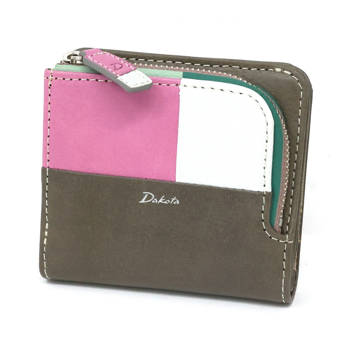 Dakota ダコタ ブロッコ 小銭入れ付き二つ折り財布 0032070