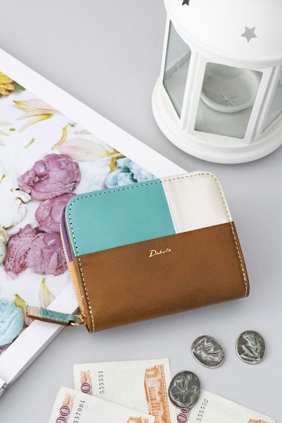 Dakota ダコタ ブロッコ 小銭入れ付き二つ折り財布 0032071