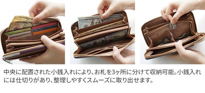 Dakota ダコタ ブロッコ 小銭入れ付き長財布（ラウンドファスナー式 ） 0032072