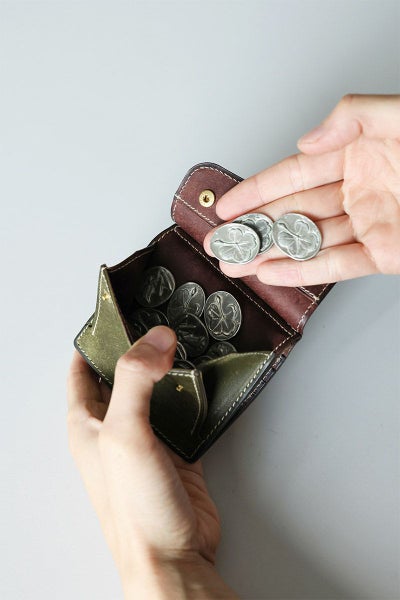 CORBO. コルボ SLATE PUEBLO スレート プエブロ マネークリップ式 コンパクト財布 1LN-1715