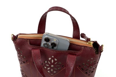 genten ゲンテン Argyle Cutwork アーガイルカットワーク 2WAYショルダーバッグ 44850