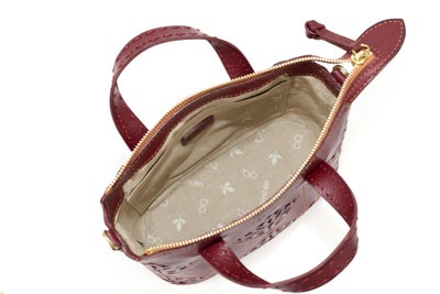 genten ゲンテン Argyle Cutwork アーガイルカットワーク 2WAYショルダーバッグ 44850