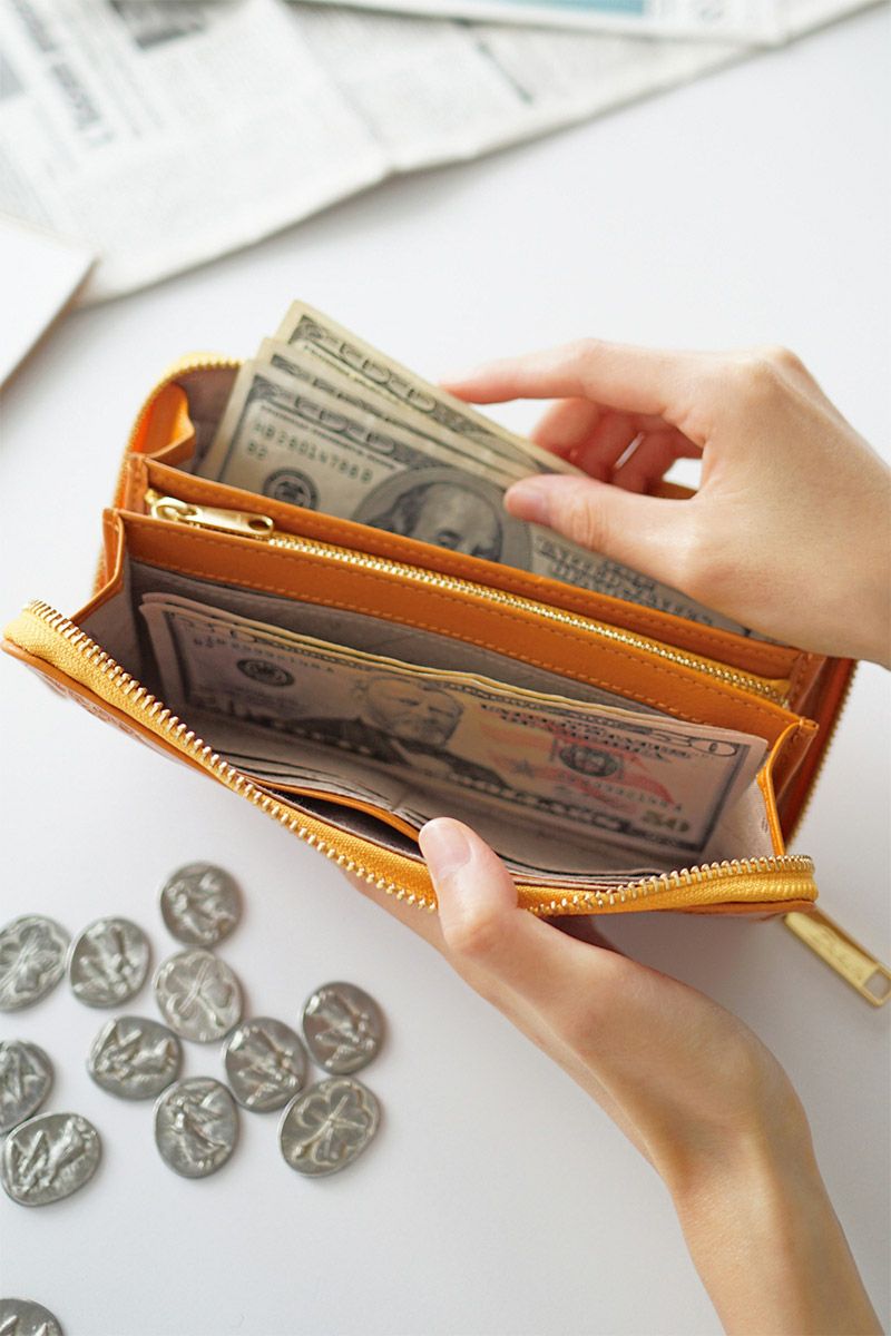 Dakota ダコタ モナ 小銭入れ付き長財布（ラウンドファスナー式 ） 0035561