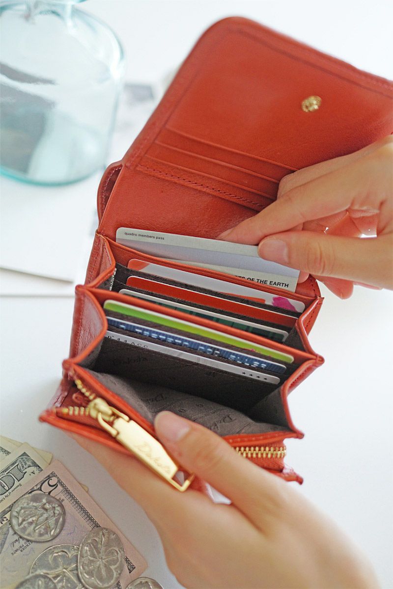 Dakota ダコタ モナ 小銭入れ付き二つ折り財布 0035564