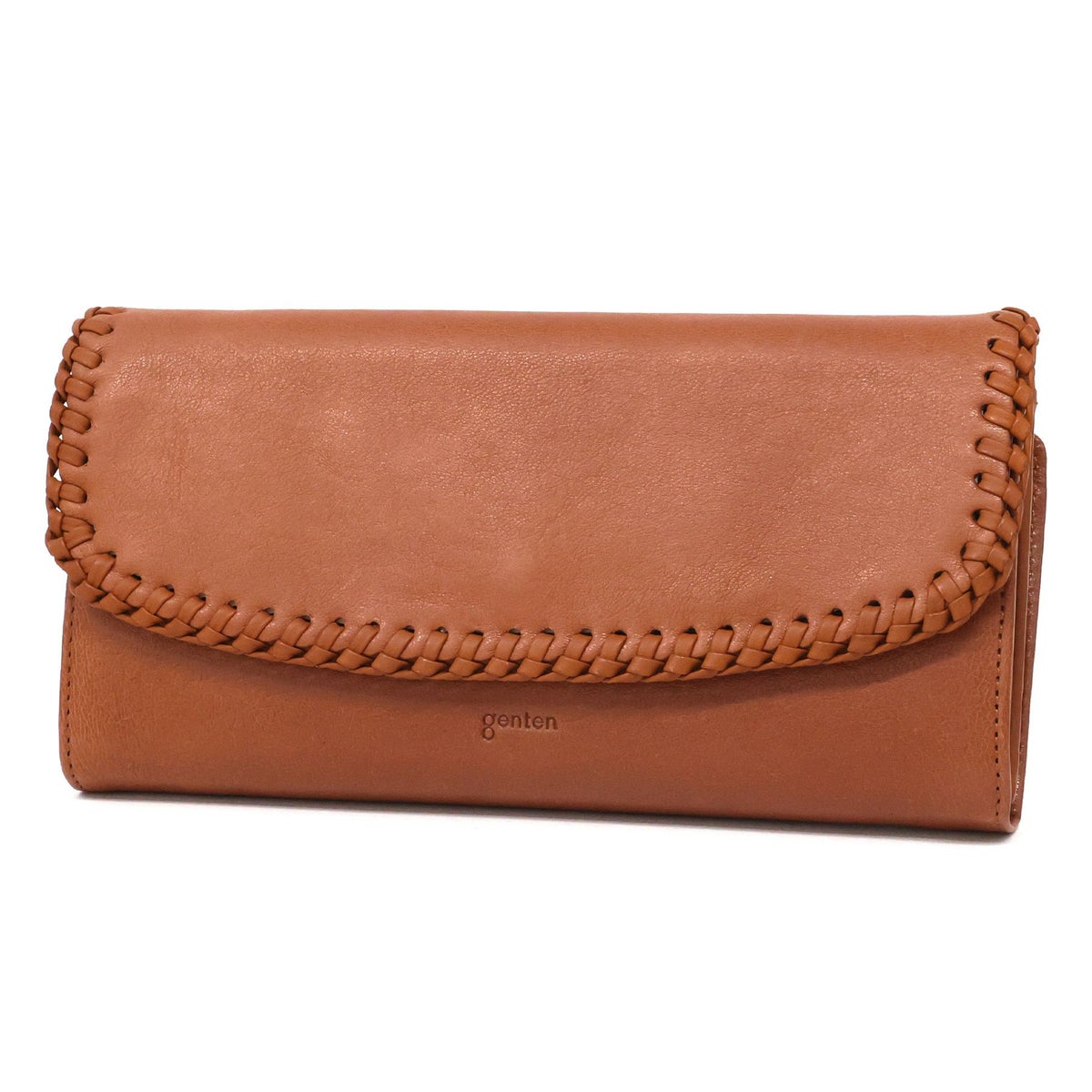 genten ゲンテン Wool sheep soft ウールシープソフト 小銭入れ付き長財布 44870