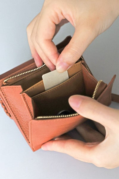 genten ゲンテン Wool sheep soft ウールシープソフト 小銭入れ付き二つ折り財布 44871