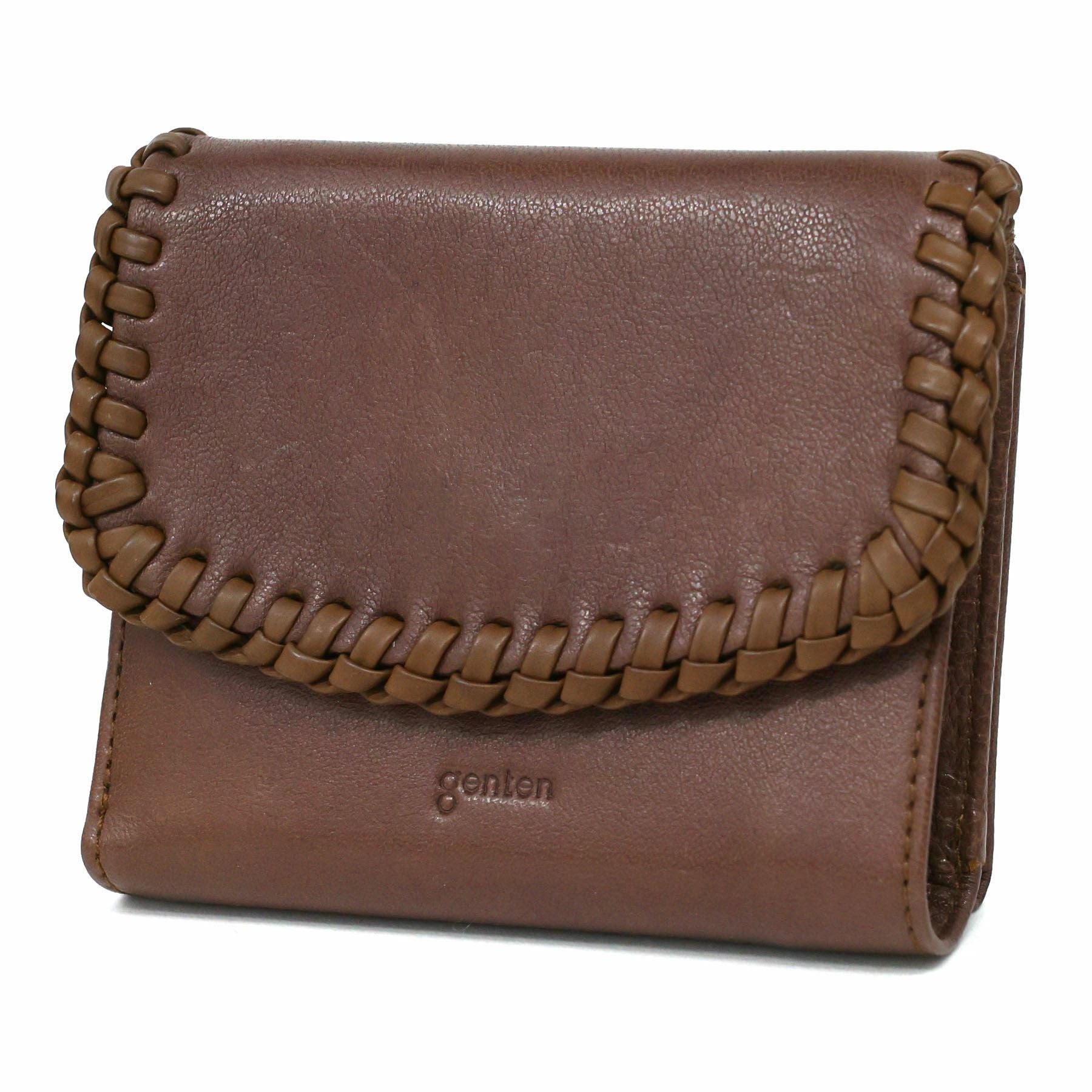 genten ゲンテン Wool sheep soft ウールシープソフト 小銭入れ付き二
