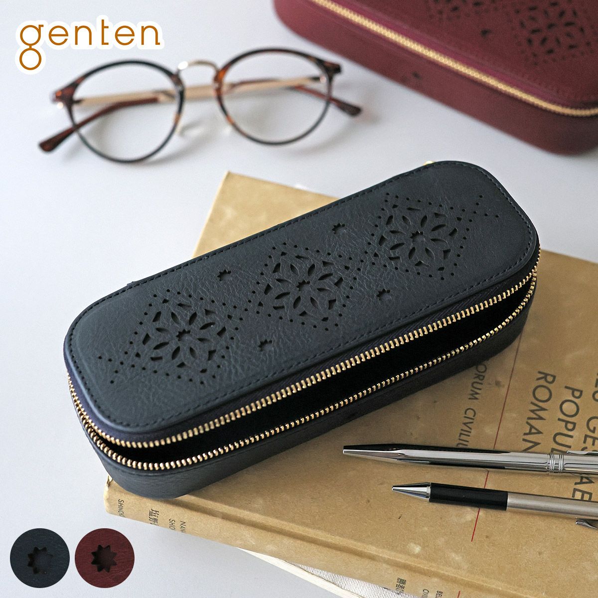 2025年 秋冬新作 ] genten ゲンテン Argyle Cutwork アーガイルカット
